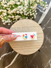 Load image into Gallery viewer, Trapezoid Clay Stud Earrings