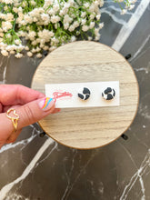 Load image into Gallery viewer, Mini Circle Clay Earring Studs