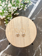 Load image into Gallery viewer, Hexagon Hoop Gems