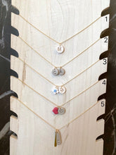 Load image into Gallery viewer, Dainty Clay Initial Necklaces