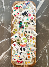 Load image into Gallery viewer, 10 for 15 Clay Earring Studs